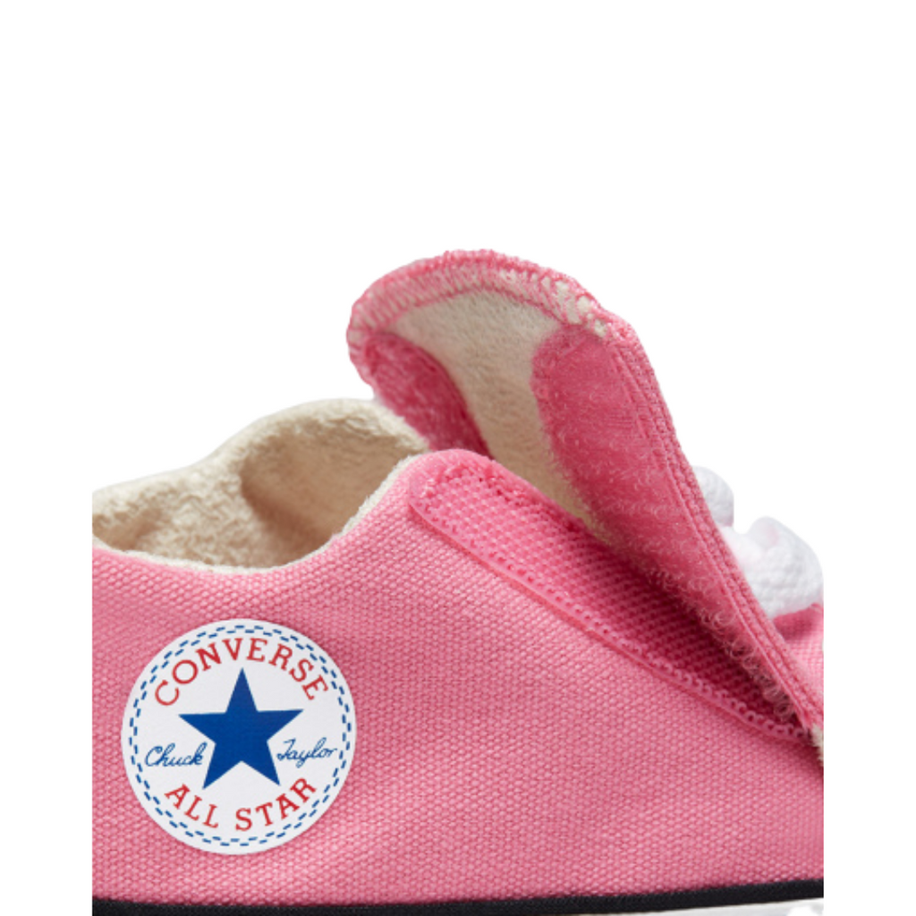 Baby girl pink hot sale converse shoes