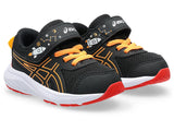 Asics Toddler CONTEND 9 TS SCHOOLYARD  Black/Orange Pop