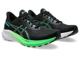 Asics MENS GT-1000 13 (2E WIDE) Black/Digital Aqua