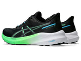 Asics MENS GT-1000 13 (2E WIDE) Black/Digital Aqua