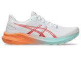 Asics MENS GT-1000 13 (2E WIDE) White/Coral Reef