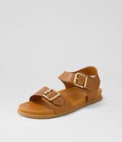 Ziera HASTICE Tan Leather Sandals