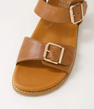 Ziera HASTICE Tan Leather Sandals