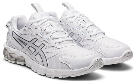 Asics WOMENS GEL QUANTUM 90 3 White Pure Silver Sesto Shoex