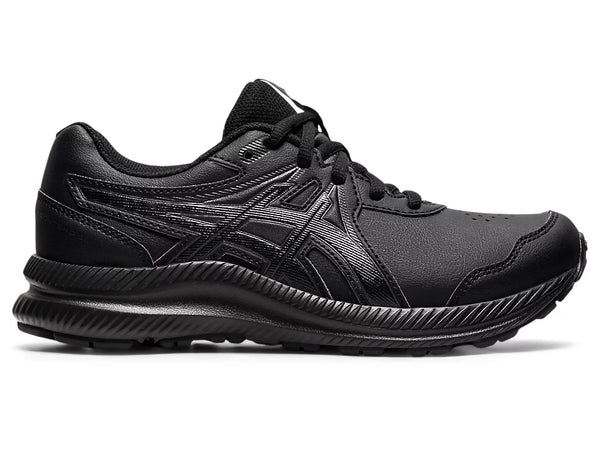 Black asics cheap kids