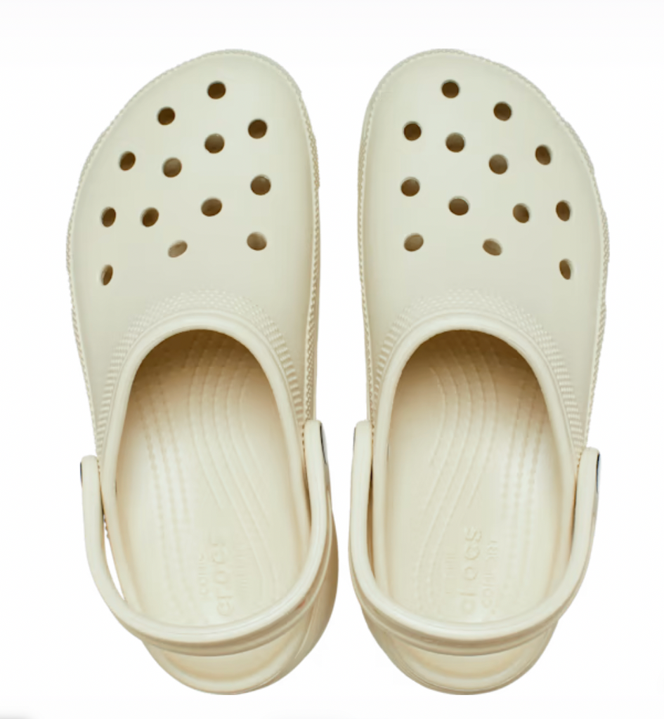 Crocs WOMEN'S CLASSIC PLAFORM CLOG Bone – Sesto Shoex